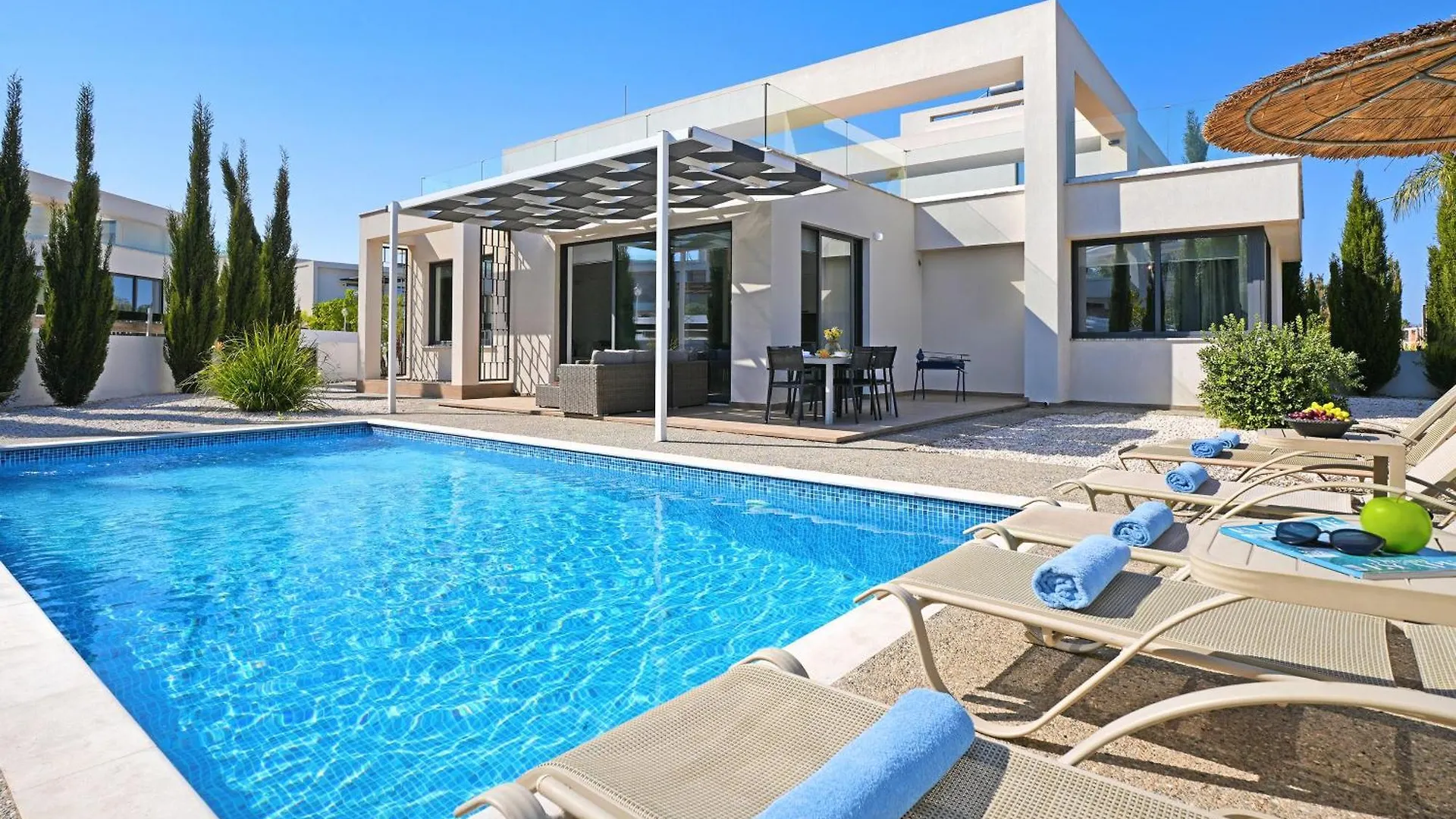 Villa Camellia - 3Bed Bungalow Large Pool Protaras